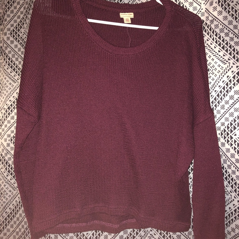 Maroon Longsleeve Sweater